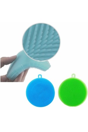 Esponja Magica Redonda Silicone 12,5cm Colorida - Wincy