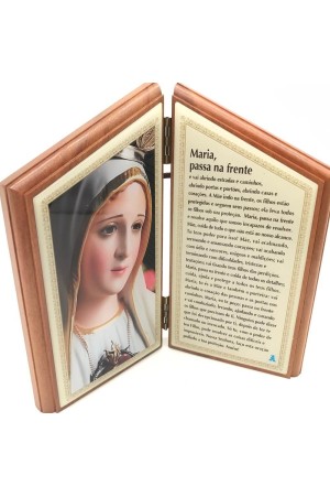 Oracao de Mesa Maria Passa na Frente 18 cm